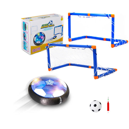 Children Electric Hover Soccer Ball Rechargeable Hover Football Kids Indoor Floating Soccer Gliding Multi-surface Hovering Toy