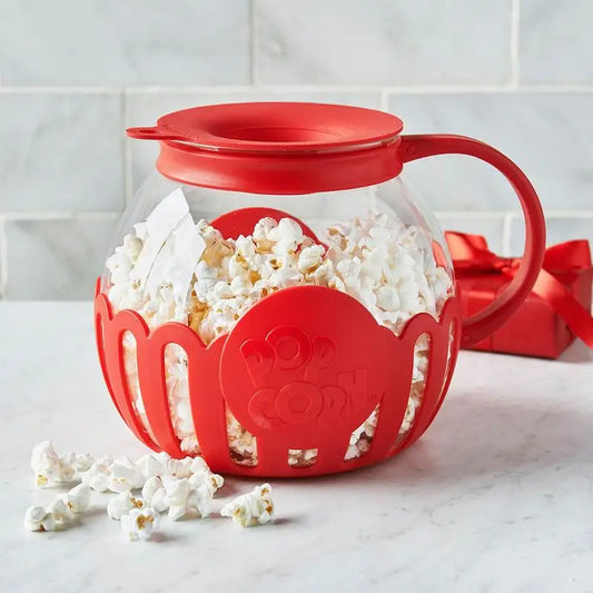 New Homemade Microwave Popcorn Self Pot High Boron Glass Popcorn Machine Jar