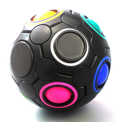 Football Magic Cube Antistress Cube Rainbow Puzzles Ball Educational  Fidget Toys Learning Toys Adult Kids Stress Reliever Toy